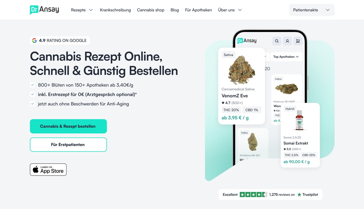 DrAnsay.com: Die Revolution des Cannabis-Marktes und eine einzigartige Investmentchance