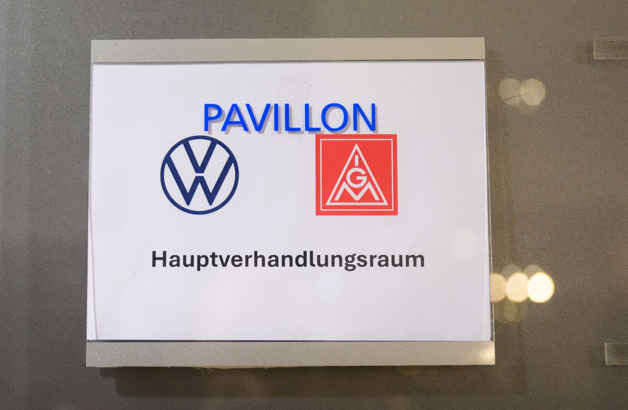 IG Metall zu VW-Tarifgesprächen: «Verhandlungsprozess hakt»