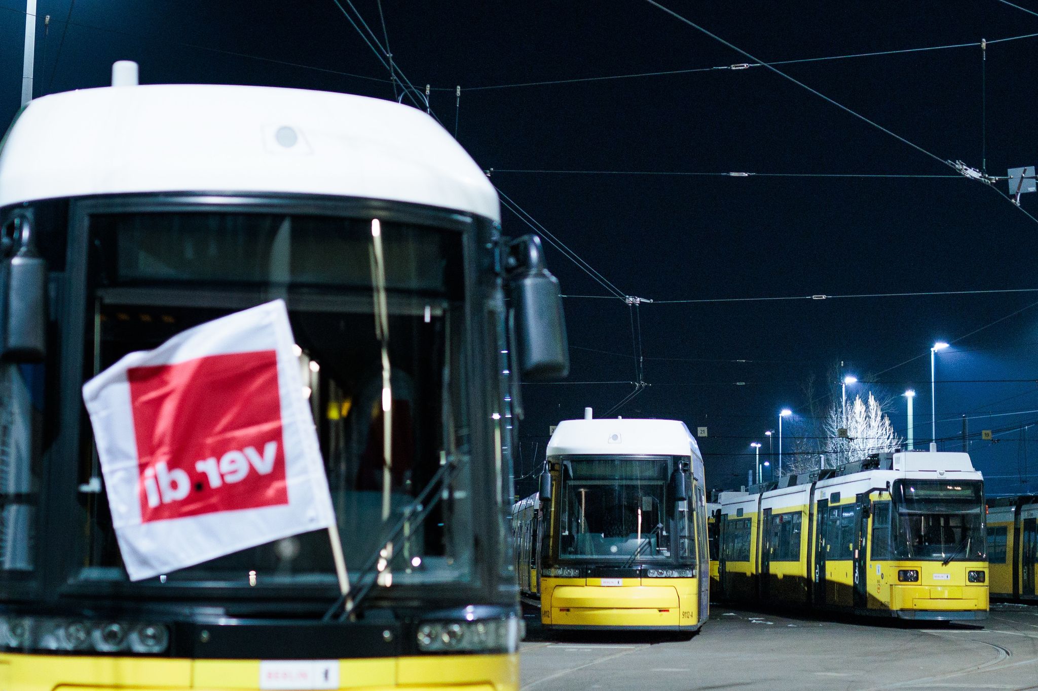 Verdi bestreikt erneut für zwei Tage Berliner Nahverkehr